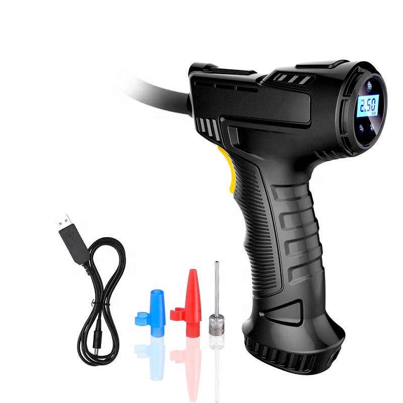 Air Compressor - Bomba de Aire Eléctrica Recargable Digital