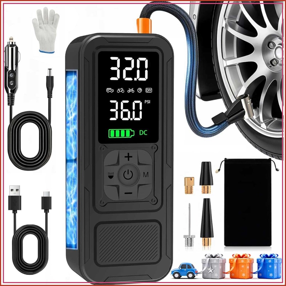 Air Compressor - Inflador de Neumáticos Inalámbrico de 6000